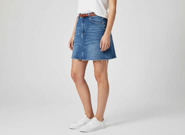 jeansowe spódniczka sinsay: Sinsay, Spódnica damska, rozmiar S — 7