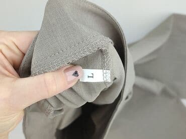 lidl szerokie spodnie: Spodnie materiałowe damskie, rozmiar L — 5