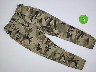 apodnie moro: Bershka, Spodnie materiałowe damskie, rozmiar S — 2