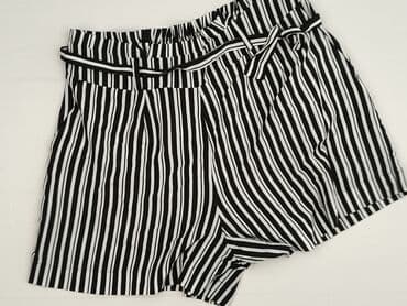 krótkie spodenki z wysokim stanem czarne: Szorty damskie, rozmiar S — 2