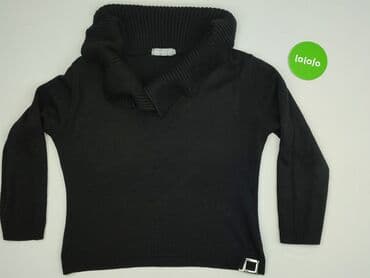 sweter z chokerem: Sweter damski, rozmiar M — 2