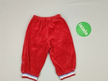 pomaranczowe spodnie dresowe: Sweatpants, 3-6 months, condition - Good — 3