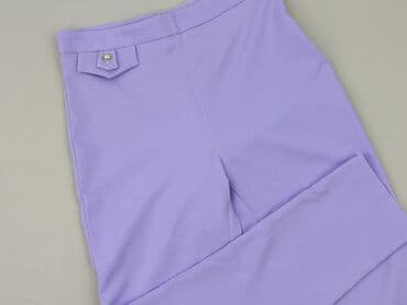 c a spodnie canda: Material trousers for women, size L (EU 40) — 1