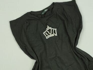 koszulki z diamencikami: Fancy, T-shirt damski, rozmiar L — 2