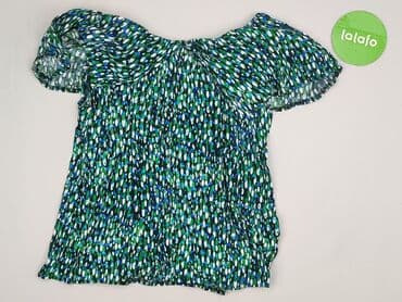 bluzka z odkrytym ramieniem allegro: Blue shadow, Bluzka damska, rozmiar S — 5