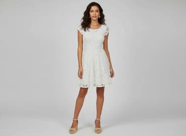 sukienki na wesele koronkowe allegro: Women`s dress, size S — 1