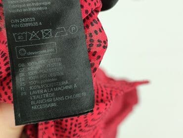 bluzka z przezroczystymi rękawami h m: H&M, Koszula damska, rozmiar M — 6