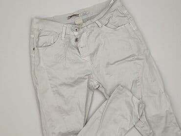 PLEASE, Material trousers for women, size S (EU 36)