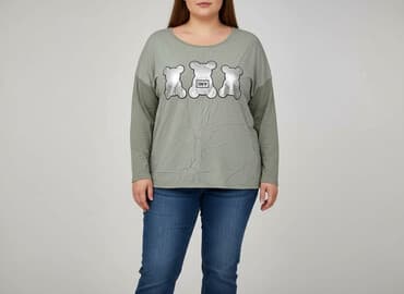 bluzka z misiem damska: Bluzka damska, rozmiar 6XL — 1