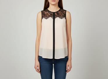 eleganckie bluzki czarne: Chillin, Bluzka damska, rozmiar XS — 6