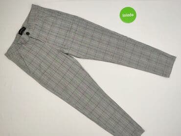 legginsy wzorzyste: Skinny, Spodnie materiałowe damskie, rozmiar M — 2