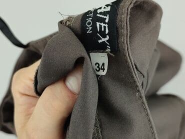 Material trousers for women, size XS (EU 34) — 5
