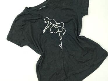 emo ubrania allegro: Sinsay, T-shirt damski, rozmiar XS — 1