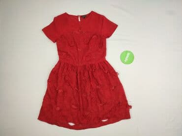 czerwona sukienka na ramiączkach h: River Island, Сукня жіноча, розмір XS — 2