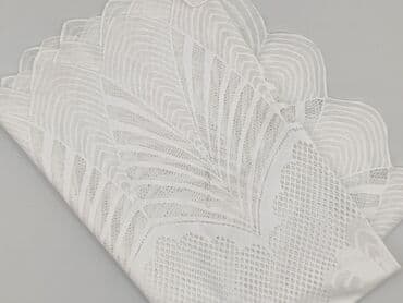 Firana żakardowa panelowa – biały ażurowy wzór liści/pawich piór -