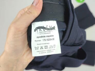 sweter w paski c a: Chinosy dla mężczyzn, L, stan - Idealny — 4