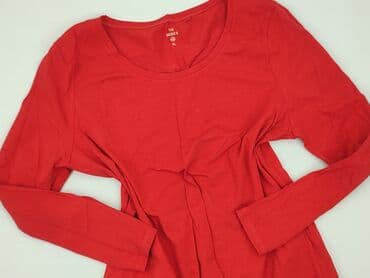 czerwona bluzki z bufkami: C&A, Women's blouse, XL — 1