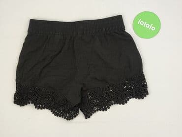 czarne szorty damskie azurowe: H&M, Szorty damskie, rozmiar S — 3