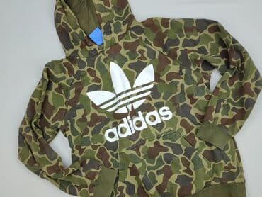 5 lat w paski bluza w paski swiat: Adidas, Bluza z kapturem dla mężczyzn, rozmiar M — 1