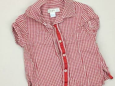 sukienka dla 6 latki: Shirt 2-3 years, condition - Very good, pattern - Cell, color - Red — 1