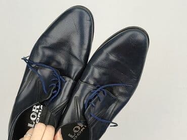 hermes czarne klapki: Półbuty dla mężczyzn, rozmiar 40 — 4