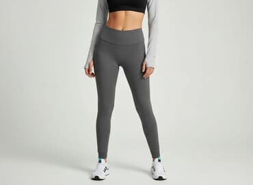 legginsy z wysokim stanem allegro: Legginsy Sportowe damskie, rozmiar S — 1