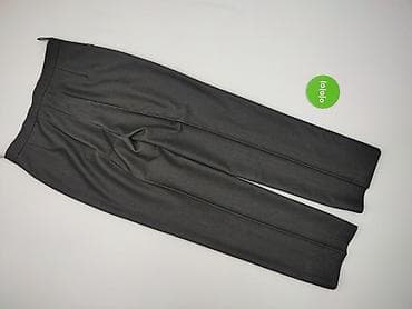clothes silver: Material trousers for women, size 2XL — 3