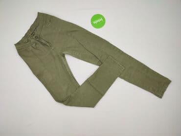 legginsy oliwkowe: Jeansy damskie, rozmiar S — 2