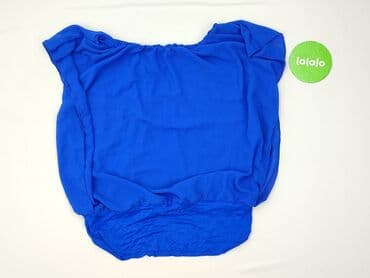 chabrowa bluzki plus size: Bluzka damska, rozmiar M — 4