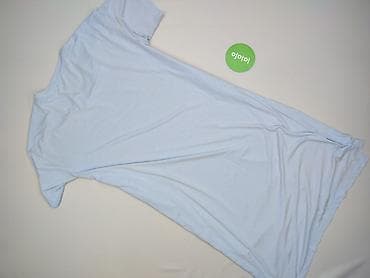 bluzki basic z dekoltem v: T-shirt damski, rozmiar S — 3