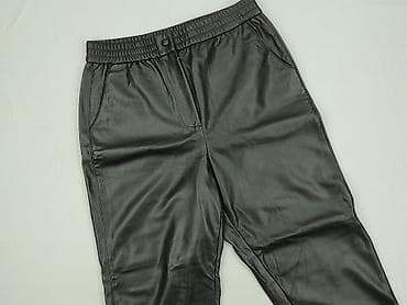 dresy czarne: Spodnie materiałowe damskie, rozmiar M — 1