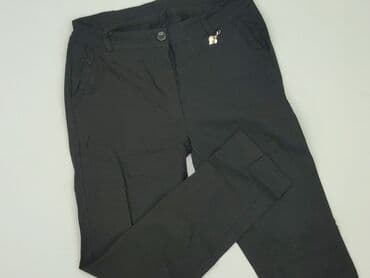 legginsy eko skóra matowe: Material trousers for women, M — 1