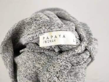 koszula bluza z kapturem: Papaya, Bluza z kapturem damska, rozmiar L — 4