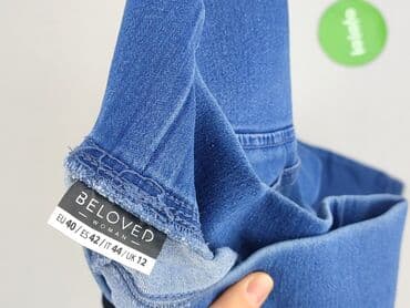 legginsy konopia: Jeansy damskie, rozmiar M — 4