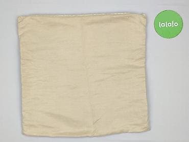 подушка: Poszewka dekoracyjna na poduszkę, beżowa - Wzór: drobne poprzeczne — 3