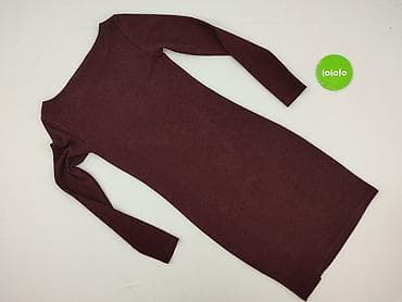 czarne botki: Sinsay, Sukienka damska, rozmiar XS — 2