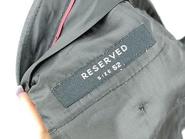 pull bear marynarka: Męskie spodnie garniturowe Reserved, rozmiar 52 - Krój: elegancki — 5