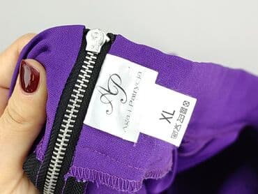 fioletowa spódnice ołówkowe: Aga, Women`s skirt, size XL — 4