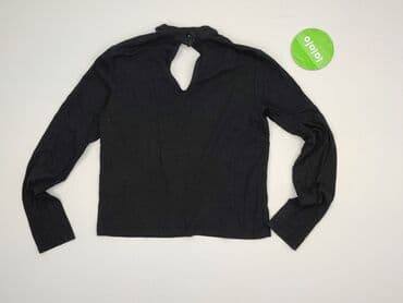 czarne bluzki dekolt v: H&M, Bluzka damska, rozmiar S — 3