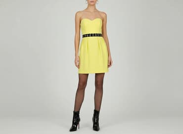 buty ze wstążką: Sukienka damska, rozmiar S — 5