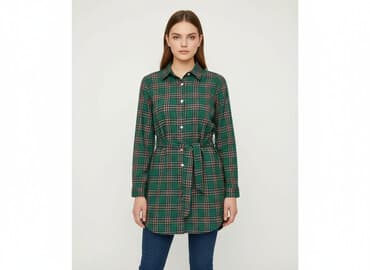 sukienka damska w kratę: Sukienka damska, rozmiar S — 7