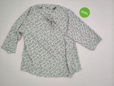 zwiewna bluzki w kwiaty: Bluzka damska, rozmiar 2XL — 2
