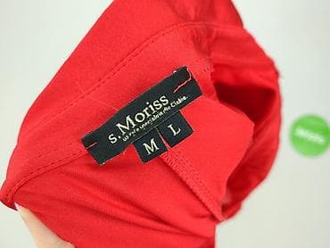 czerwone koszule: Sukienka damska, rozmiar M — 4