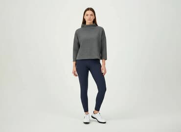 top z otworem na kciuk: Goldi, Golf damski, L — 7