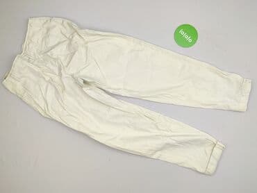 kremowe jeansy damskie: Spodnie damskie, rozmiar S — 3