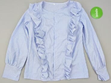 sukienki z gipiury dla puszystych: Women's blouse, size M (EU 38) — 2