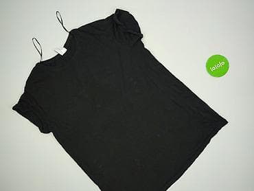 bluzki basic z dekoltem v: H&M Divided, T-shirt damski, rozmiar L — 2