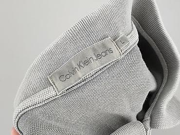 ck: Calvin Klein Jeans, Koszulka polo dla mężczyzn, rozmiar L — 5