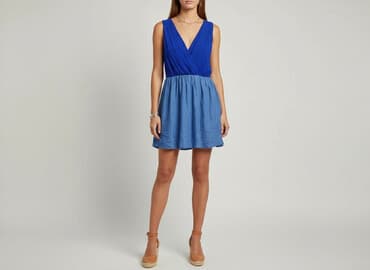 sukienka jeansowa pepco: Sukienka damska, rozmiar S — 5