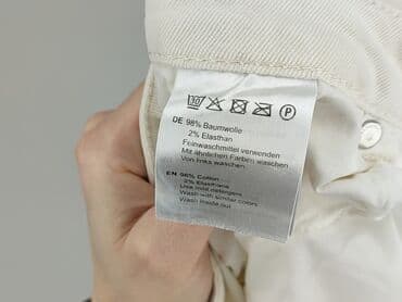 jeansy ecru: Hallhuber, Jeansy damskie, rozmiar M — 5